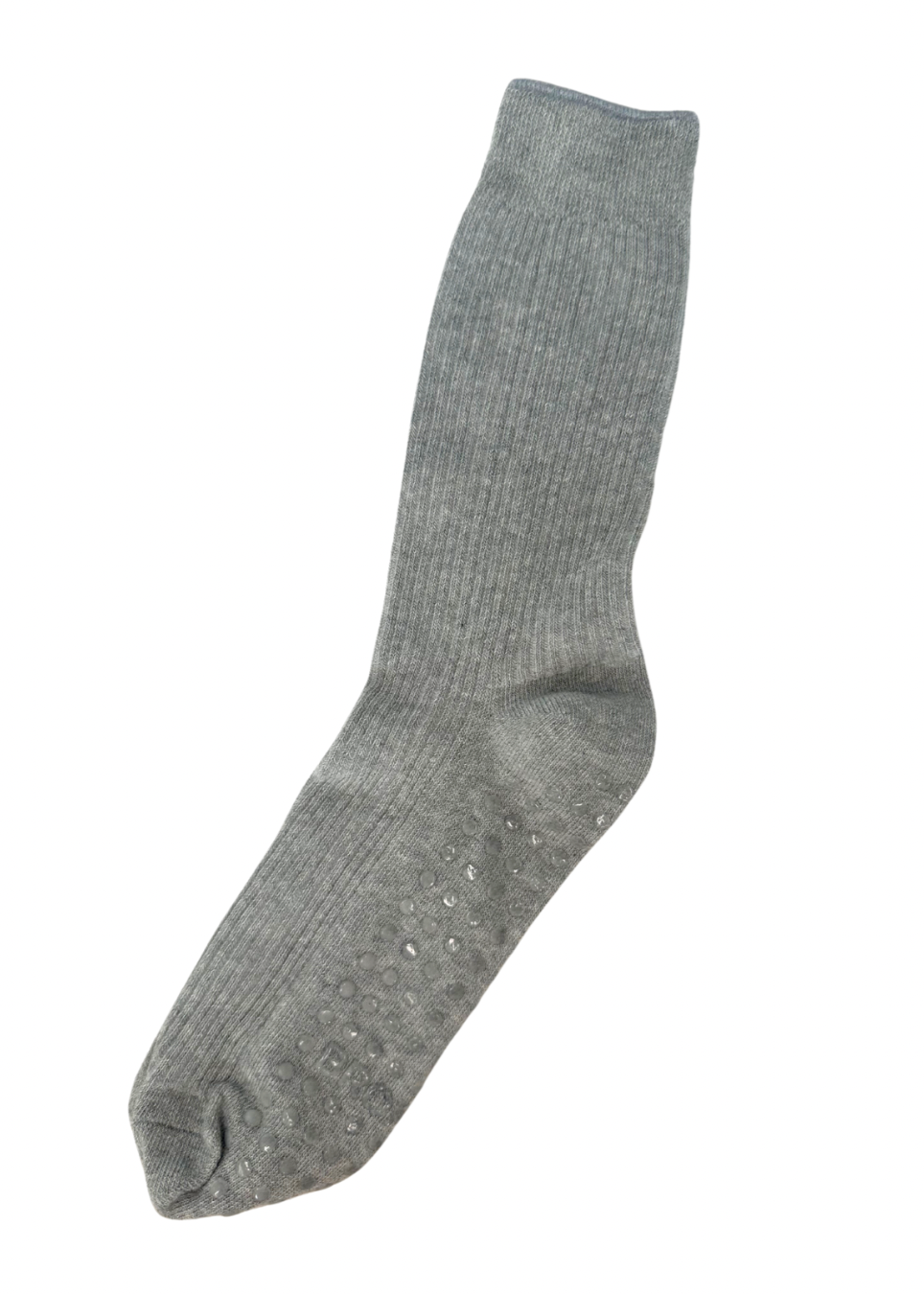 Gemma Scrunch Grip Socks In Grey